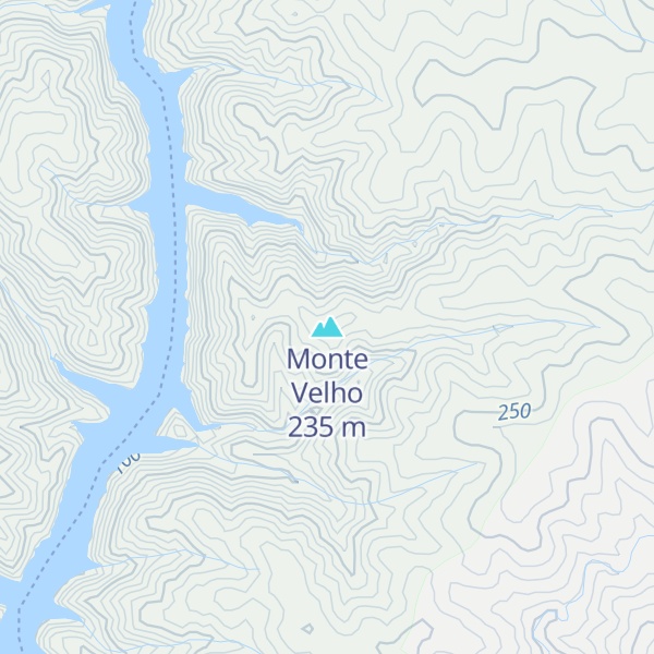Map of Monte Velho