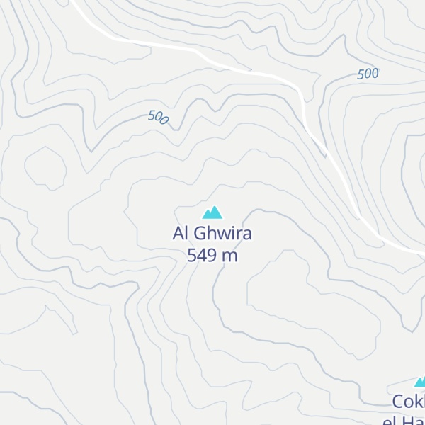 Map of Al Ghwira