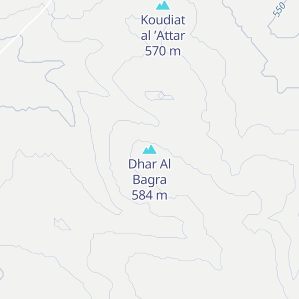 Map of Dhar Al Bagra