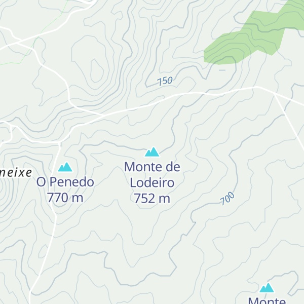 Map of Monte de Lodeiro