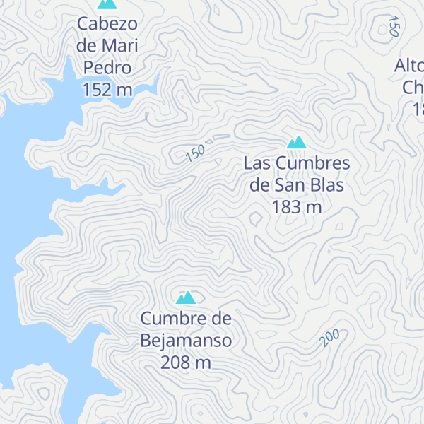 Map of Cabezo del Tabaco