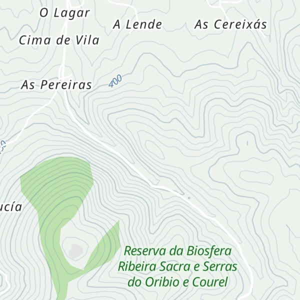 Map of Serra da Lende