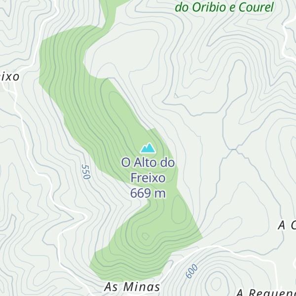 Map of O Alto do Freixo