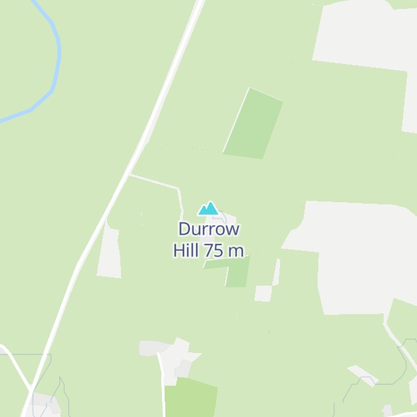 Map of Durrow Hill