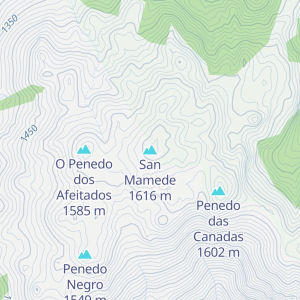 Map of San Mamede