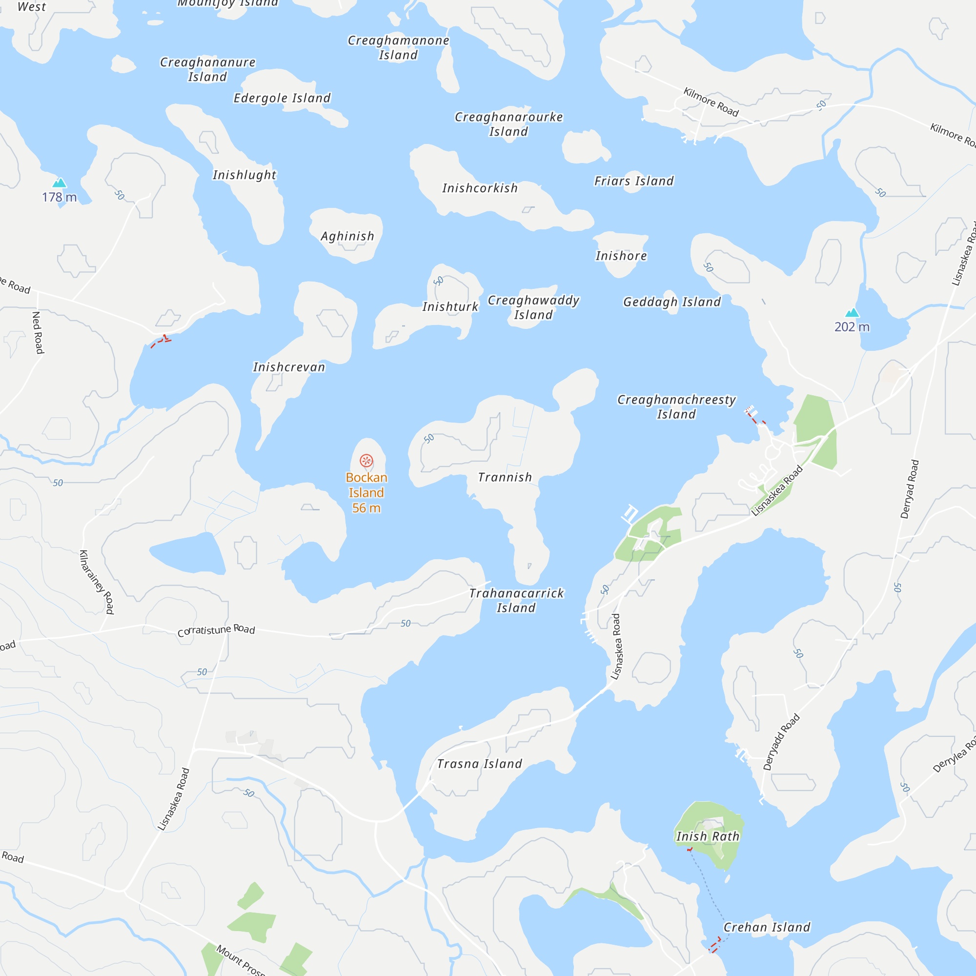 Trannish Island Bothy map