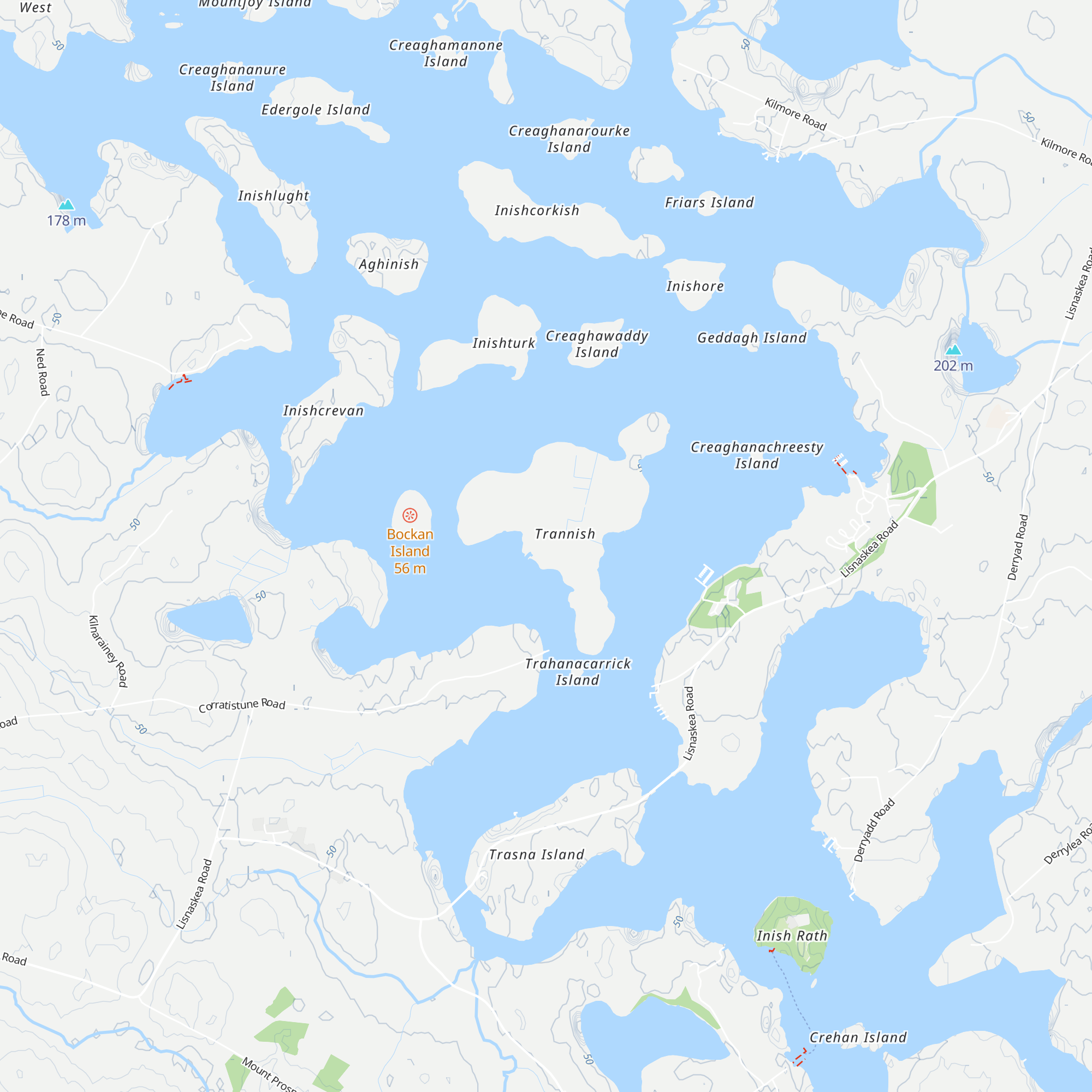 Trannish Island Bothy map