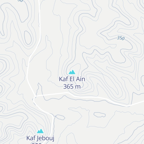Map of Kaf El Ain