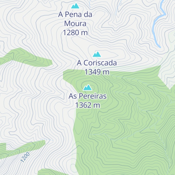 Map of As Pereiras