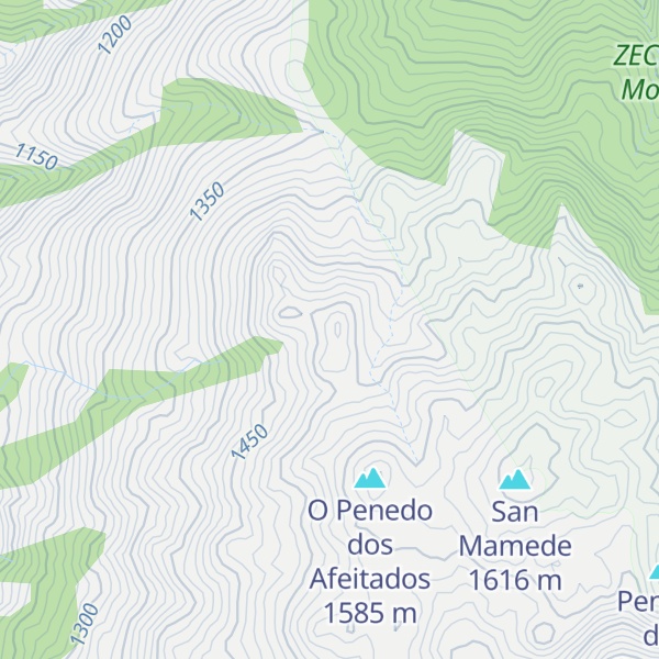 Map of Monte do Penedo Negro