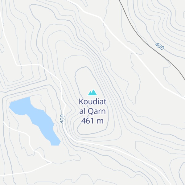 Map of Koudiat al Qarn