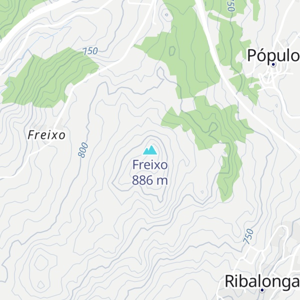 Map of Freixo
