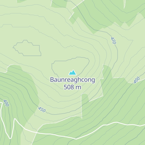Map of Baunreaghcong