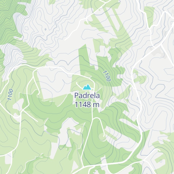 Map of Padrela
