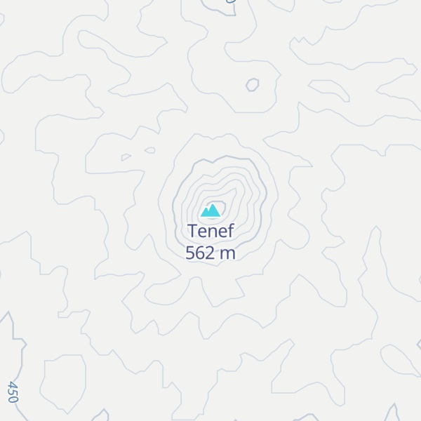 Map of Tenef