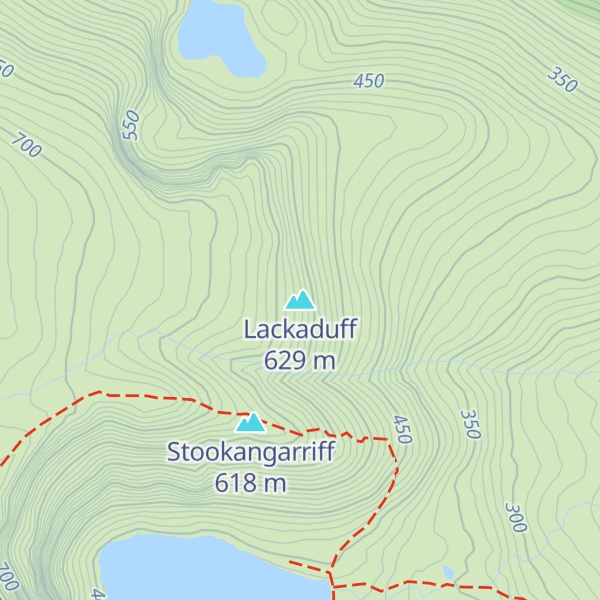 Map of Lackaduff