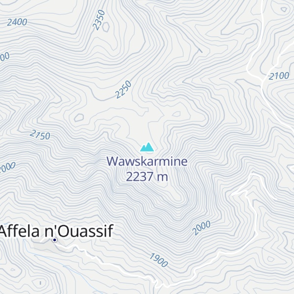 Map of Wawskarmine
