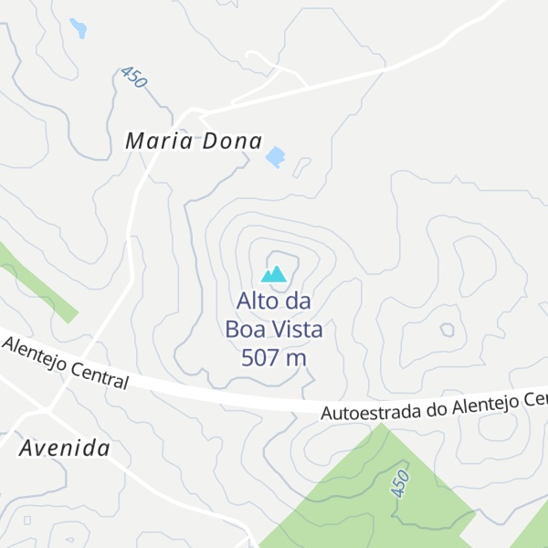 Map of Alto da Boa Vista