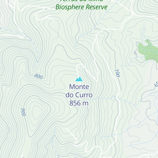 Map of Monte do Curro