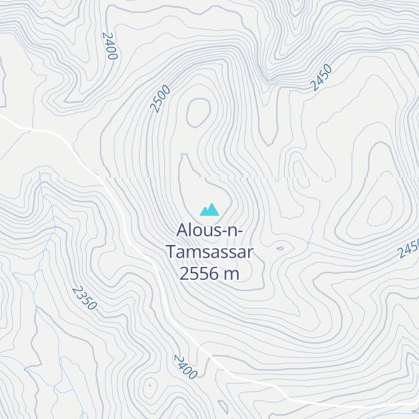Map of Alous-n-Tamsassar