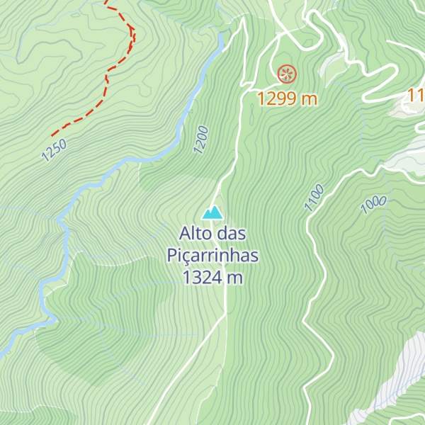 Map of Alto das Piçarrinhas