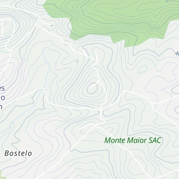 Map of Monte Maior
