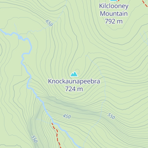 Map of Knockaunapeebra