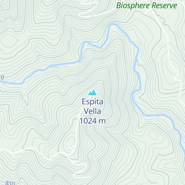 Map of Espita Vella