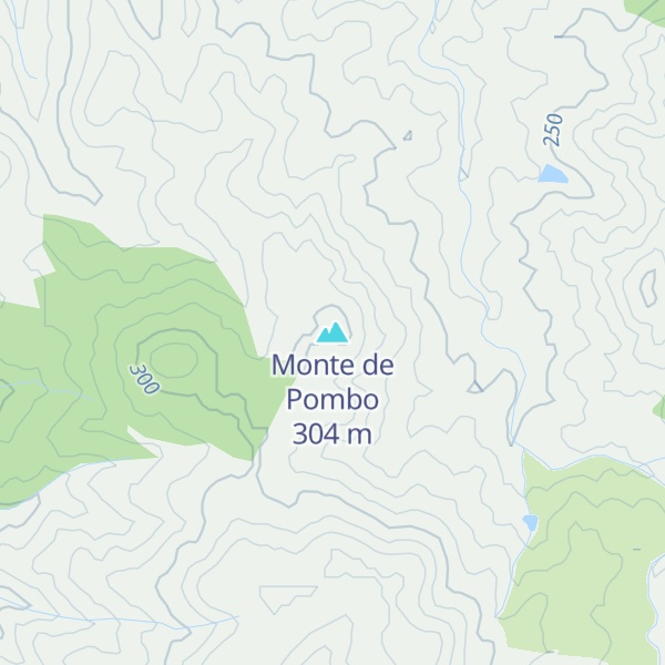 Map of Monte de Pombo