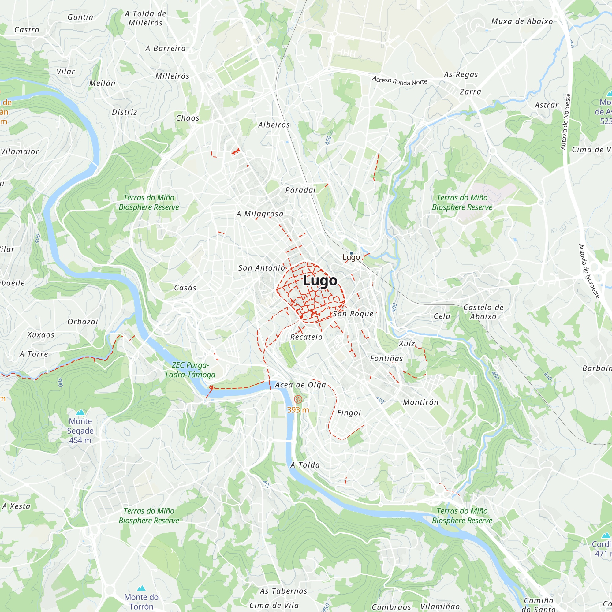 Oficina de Turismo e Centro de Interpretación da Muralla map