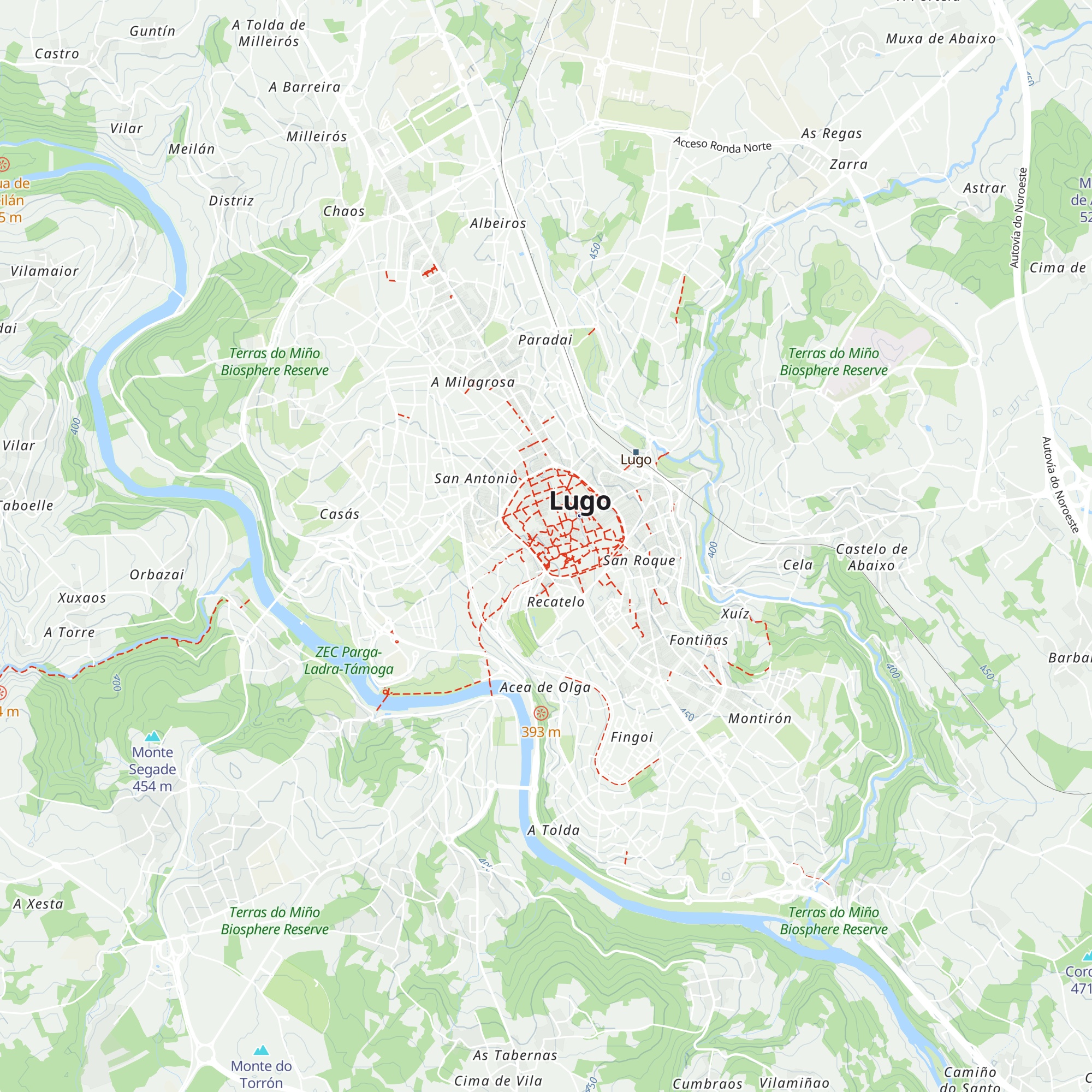 Oficina de Turismo e Centro de Interpretación do Camiño de Santiago map