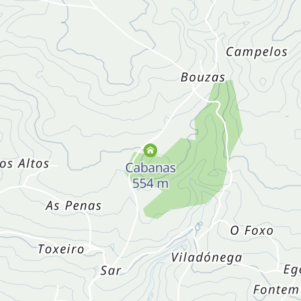 Map of Cabanas