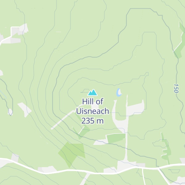 Map of Hill of Uisneach