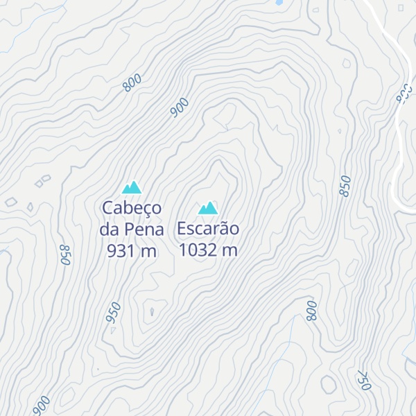 Map of Escarão