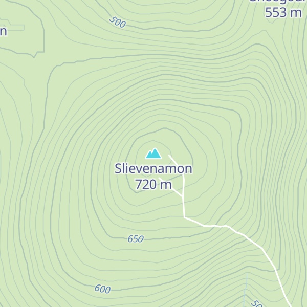 Map of Slievenamon