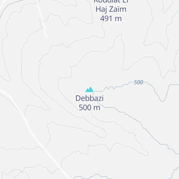 Map of Debbazi