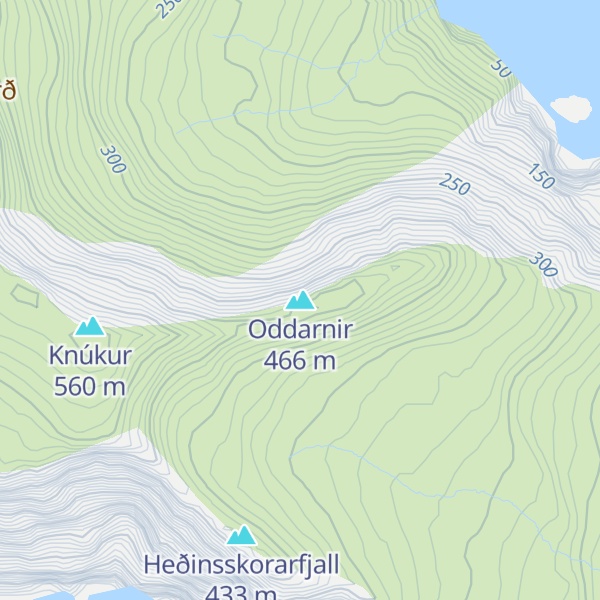 Map of Oddarnir