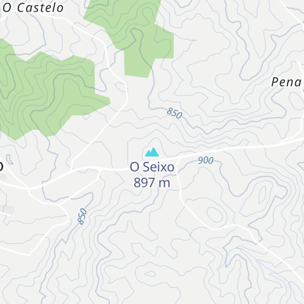 Map of O Seixo