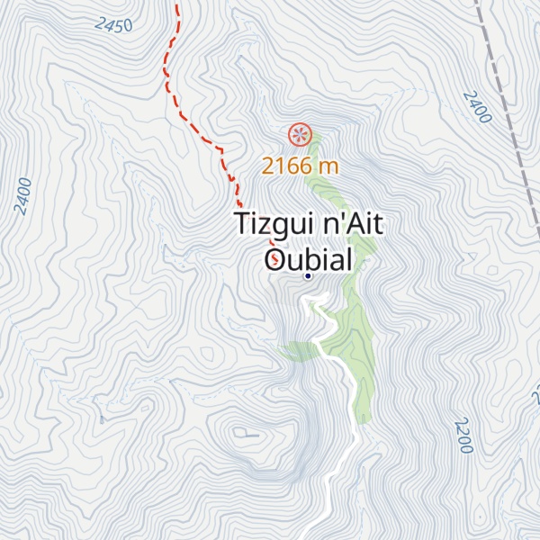 Map of Auberge Tizgui