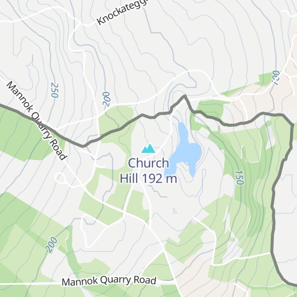 Map of Church Hill
