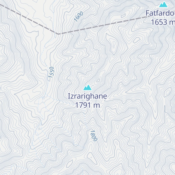 Map of Izrarighane