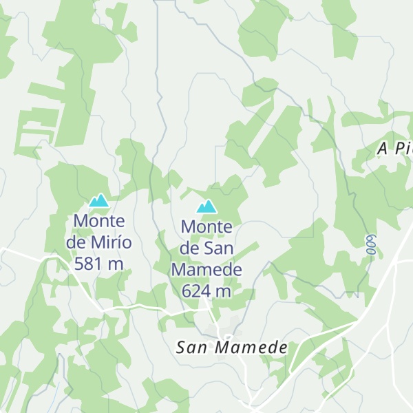 Map of Monte de San Mamede
