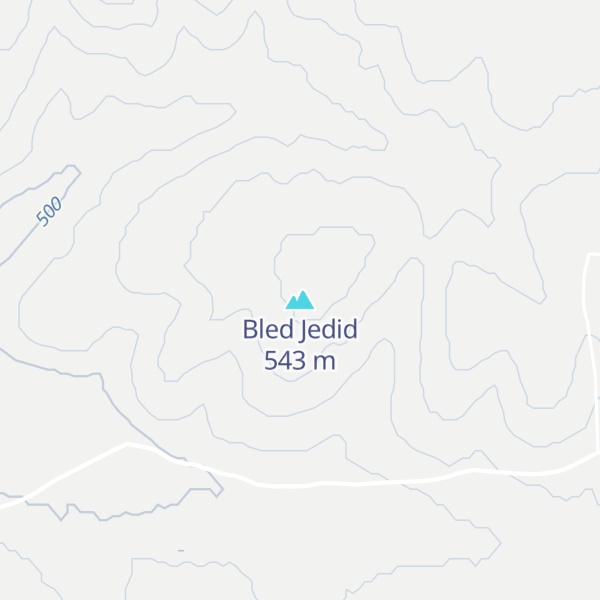 Map of Bled Jedid