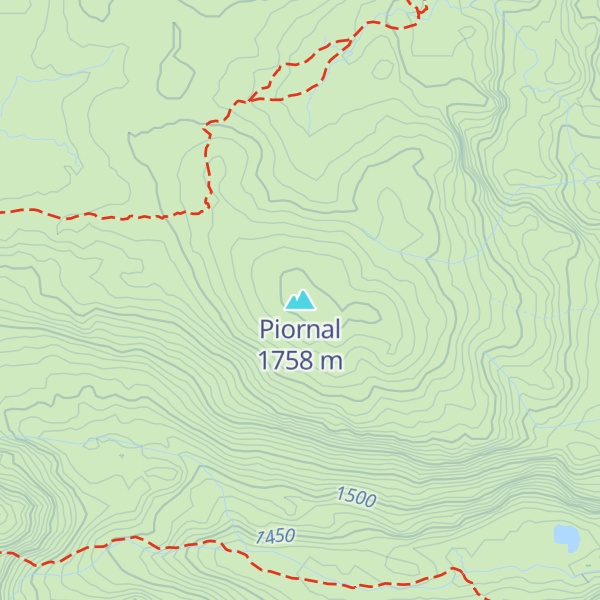 Map of Piornal