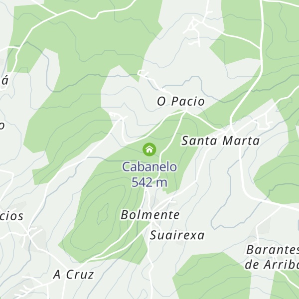 Map of Cabanelo