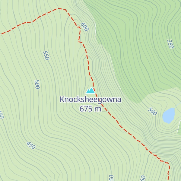 Map of Knocksheegowna