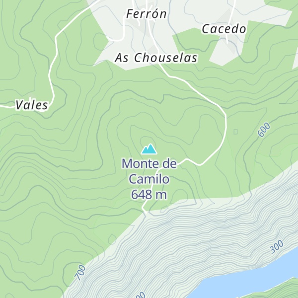 Map of Monte de Camilo