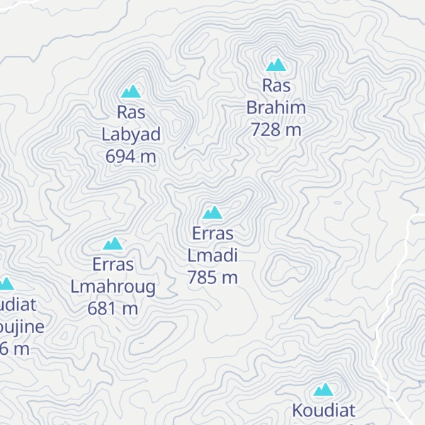 Map of Erras Lmadi