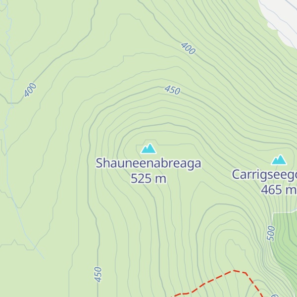 Map of Shauneenabreaga