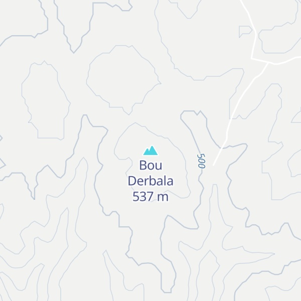Map of Bou Derbala